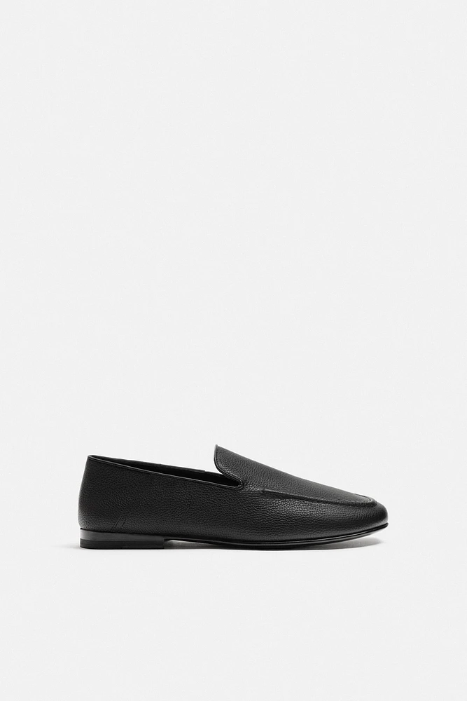 MOCASSINS EN CUIR