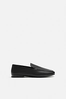 MOCASSINS EN CUIR