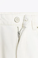 TRF SLOUCHY BELTED MID-RISE JEANS
