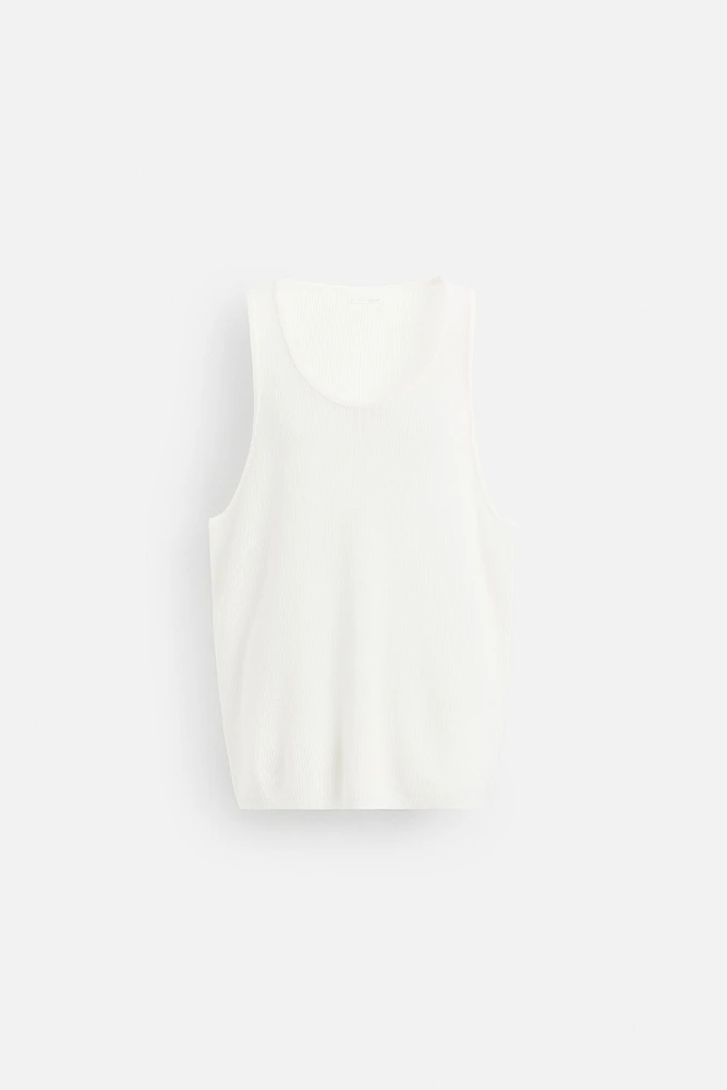 KNIT TANK TOP