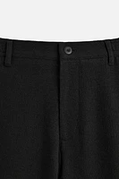 PANTALON À TEXTURE
