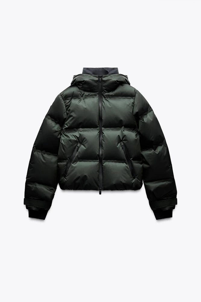 RECCO® TECHNOLOGY WATER RESISTANT AND WIND PROTECTION DOWN JACKET SKI COLLECTION