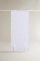 COTTON LINEN CURTAIN WITH EMBROIDERY