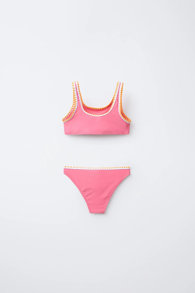 6-14 ANS/ BIKINI BRODÉS