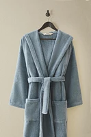EXTRA SOFT HOODED BATHROBE (380 GXM²)