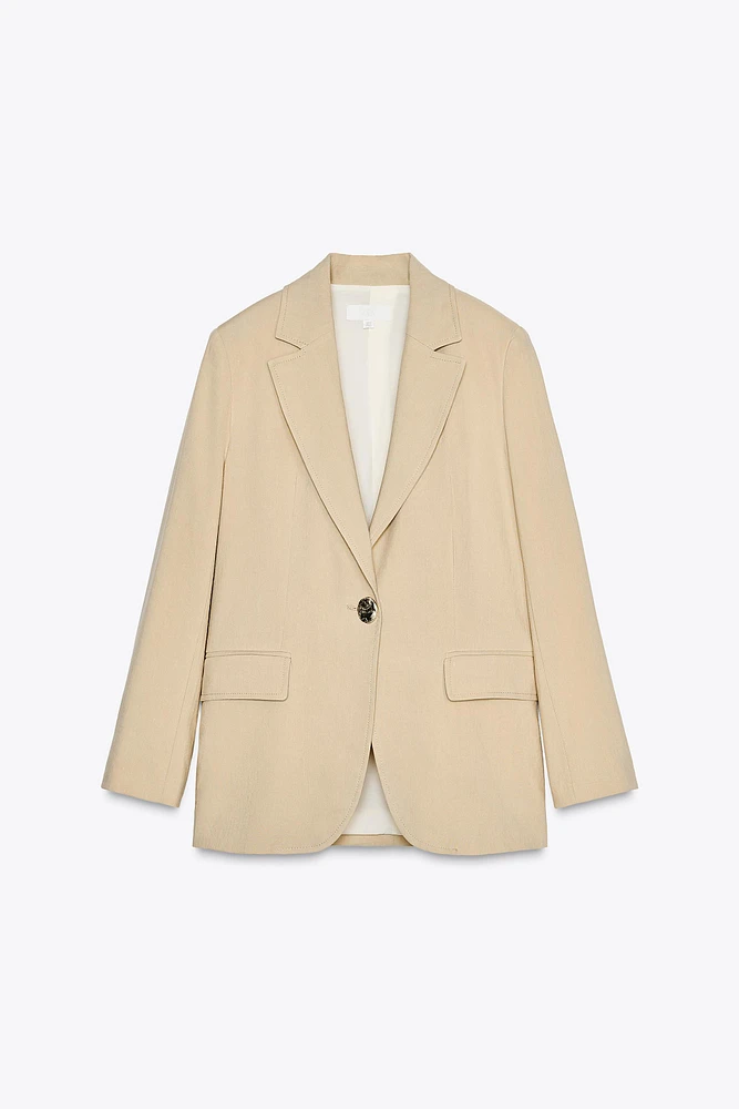 BLAZER AVEC LIN UN BOUTON
