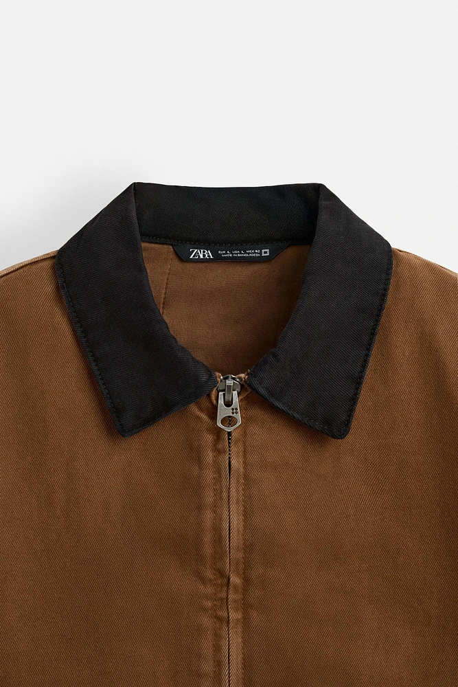 COMBINATION LAPEL JACKET