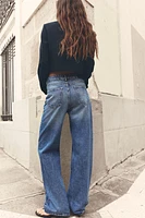 STRAIGHT LEG FULL LENGTH Z1975 JEANS WITH A HIGH WAIST