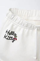 BERMUDA MOLLETON IMPRIMÉ HELLO KITTY © SANRIO