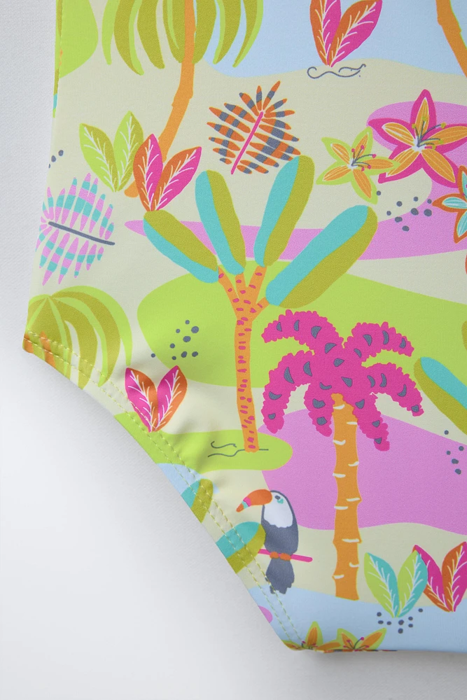 2-6 ANS/ MAILLOT DE BAIN IMPRIMÉ