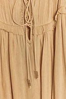 ASYMMETRIC RUFFLED DRESS ZW COLLECTION