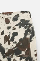 ANIMAL PRINT SHORTS