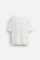 RAISED PATCH T-SHIRT