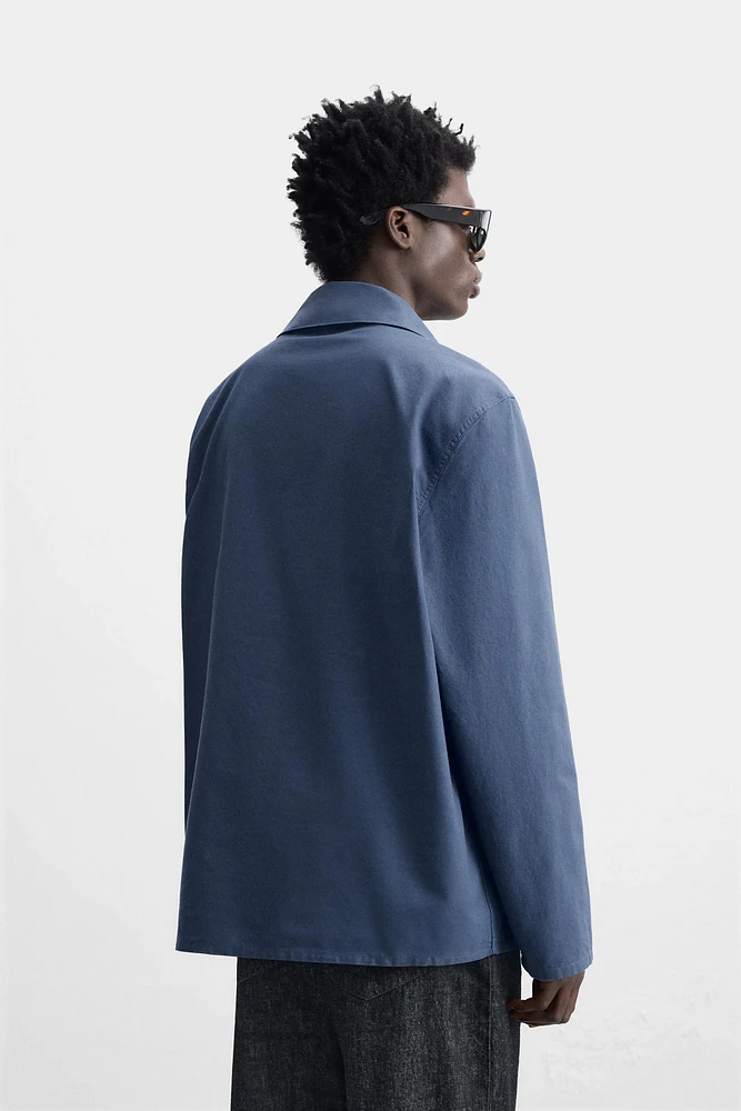 SURCHEMISE SMOCK DÉLAVÉE