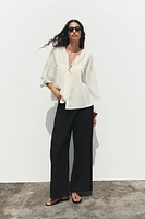 BLOUSE BRODÉE MANCHE AMPLE