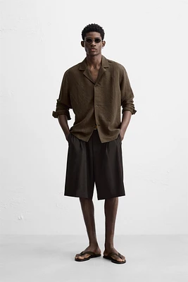 CHEMISE RAYURES MÉLANGE MODAL