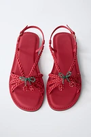 SANDALES CERISES