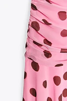 POLKA DOT MAXI DRESS