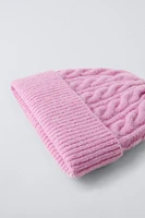 CABLE KNIT HAT SKI COLLECTION