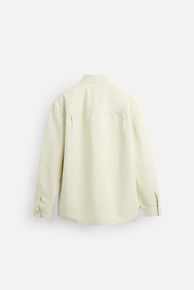 SURCHEMISE LIN - COTON