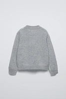 WOOL AND CASHMERE BLEND SWEATER