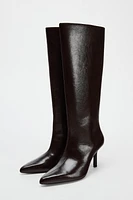 THIN HEELED BOOTS