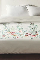 HOUSSE DE COUETTE COTON IMPRIMÉ FLEUR