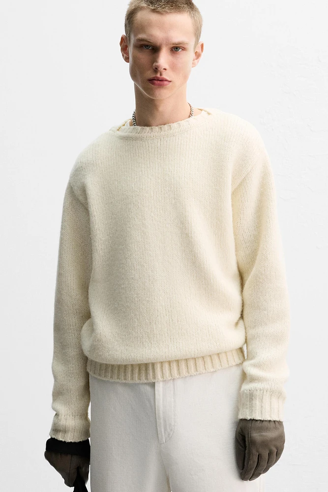 LIMITED EDITION TEXTURED SWEATER