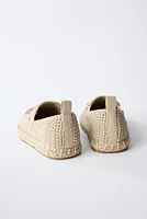 CHAUSSURES JUTE CROCHET
