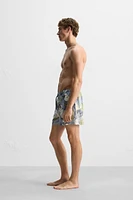 PRINTED MID-LENGTH SWIMSUIT