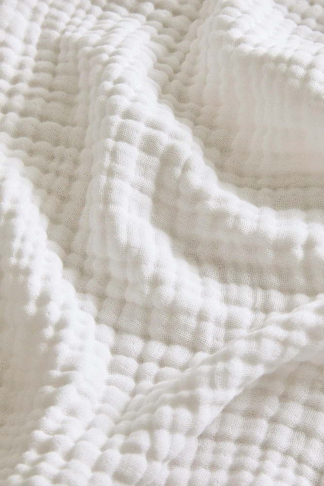 PLAID COTON GAZE
