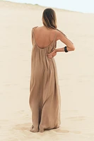 FLOWY MIDI DRESS