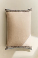 HOUSSE DE COUSSIN RAYURES