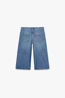 SHORT EN JEAN JORTS TRF TAILLE BASSE