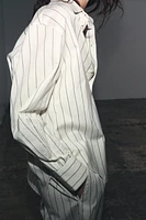 ZW COLLECTION STRIPED OVERSIZE SHIRT