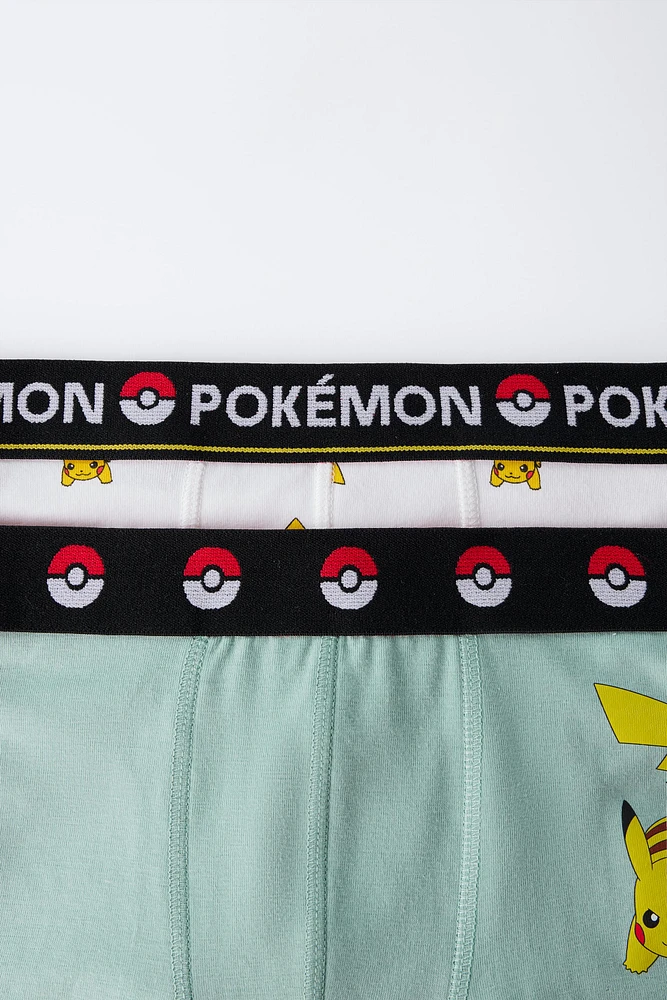 6-14 ANS/ LOT DE DEUX BOXERS POKÉMON ™