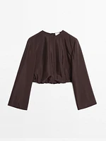 Chemise satinée fendue - Limited Edition