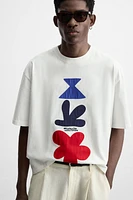 GEOMETRIC PATCH T-SHIRT