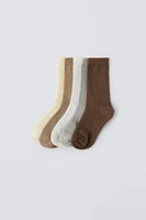 FIVE-PACK OF BASIC SOCKS