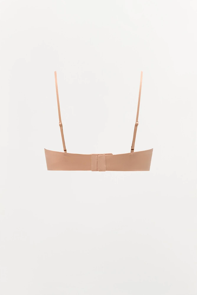 STRAPPY BRALETTE WITH POLYAMIDE