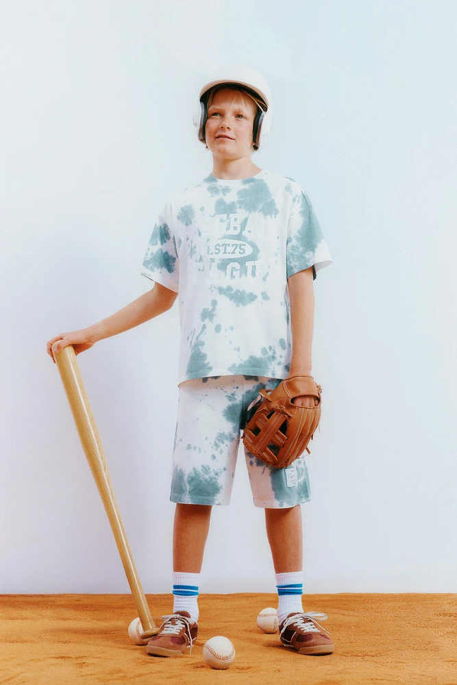 T-SHIRT JOGGING TIE & DYE