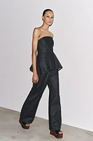 JEAN ZW COLLECTION WIDE LEG TAILLE BASSE