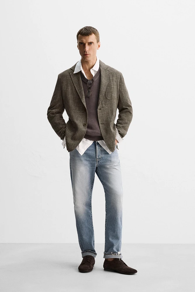 BLAZER RELAXED FIT VISCOSE - COTON ÉDITION LIMITÉE