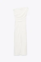 ROBE MIDI ASYMÉTRIQUE