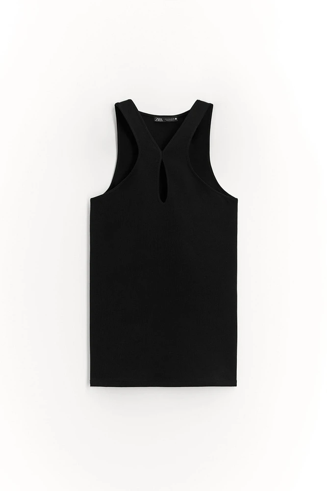 TOP HALTER OUVERTURE