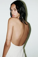 OPEN BACK LONG JUMPSUIT