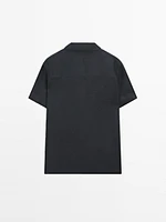 100% linen short sleeve shirt