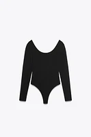 LONG SLEEVE POLYAMIDE BODYSUIT