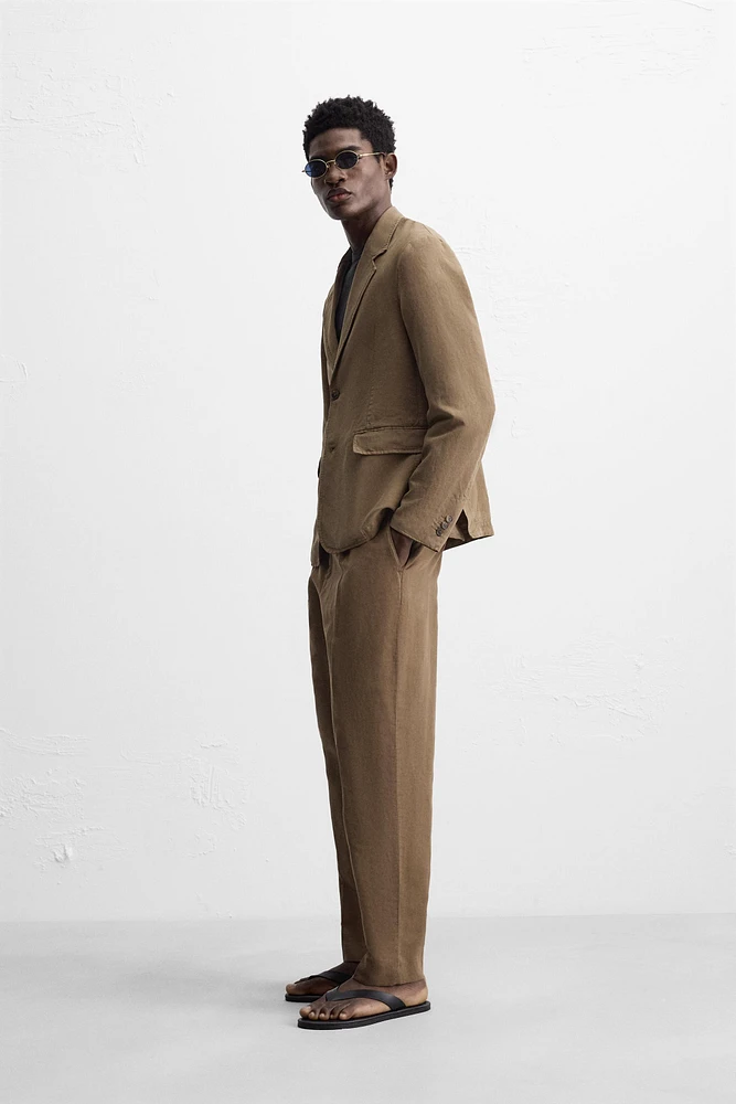 WASHED SUIT BLAZER