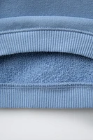QUILTED CAR SWEATSHIRT